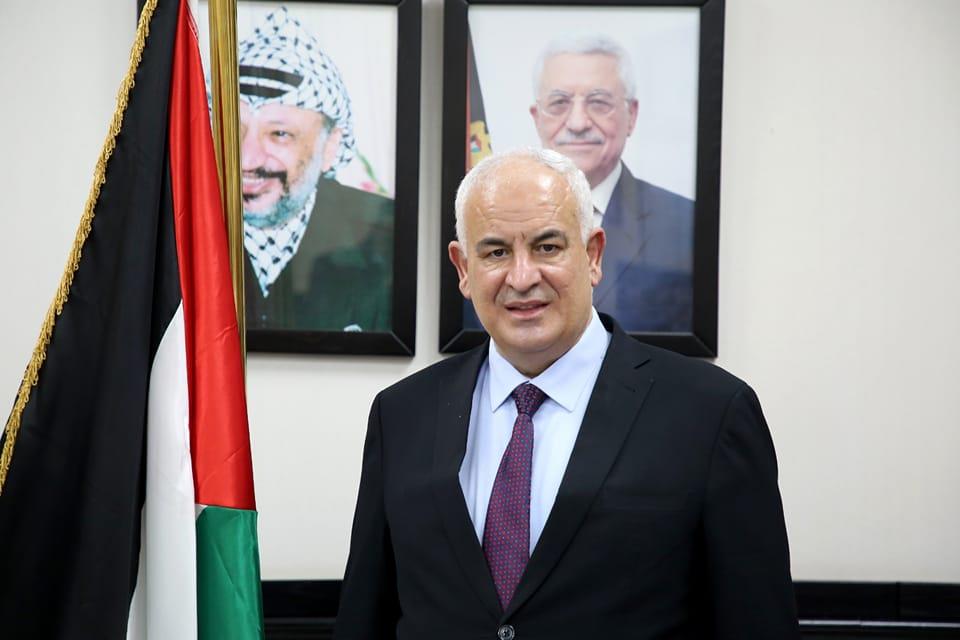 اللواء زياد هب الريح  وزير الداخلية الفلسطيني
