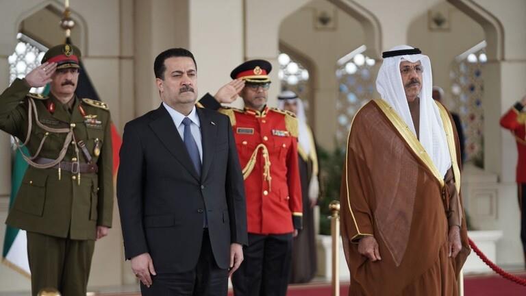 رئيس الوزراء العراقي يصل إلى الكويت