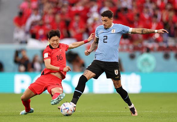 مباراة أوروجواي وكوريا الجنوبية