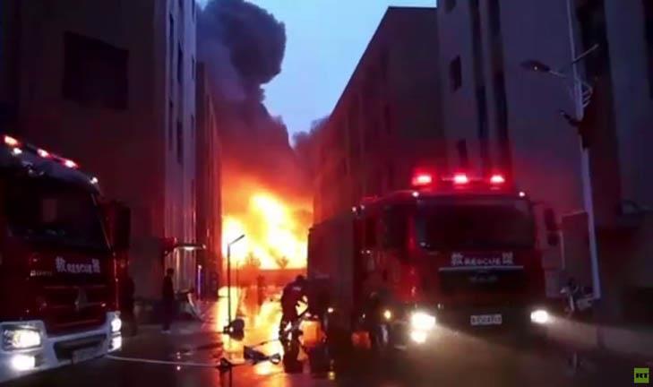 حريق بمبنى شاهق في سلوفاكيا - أرشيفية