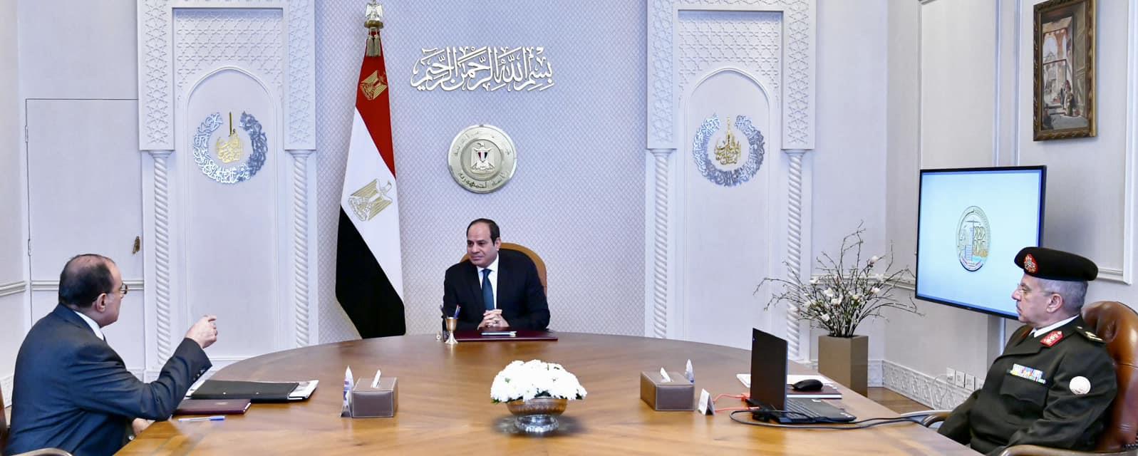 اجتمع الرئيس عبدالفتاح السيسي مع اللواء أمير سيد أ