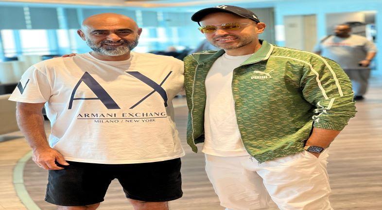 مدير أعمال شيرين مع أبو