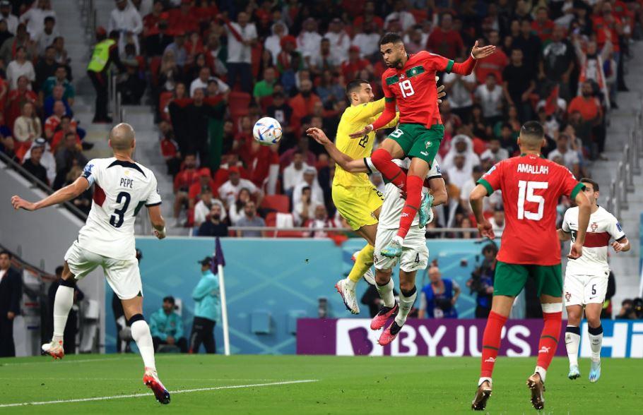 هدف المغرب أمام البرتغال