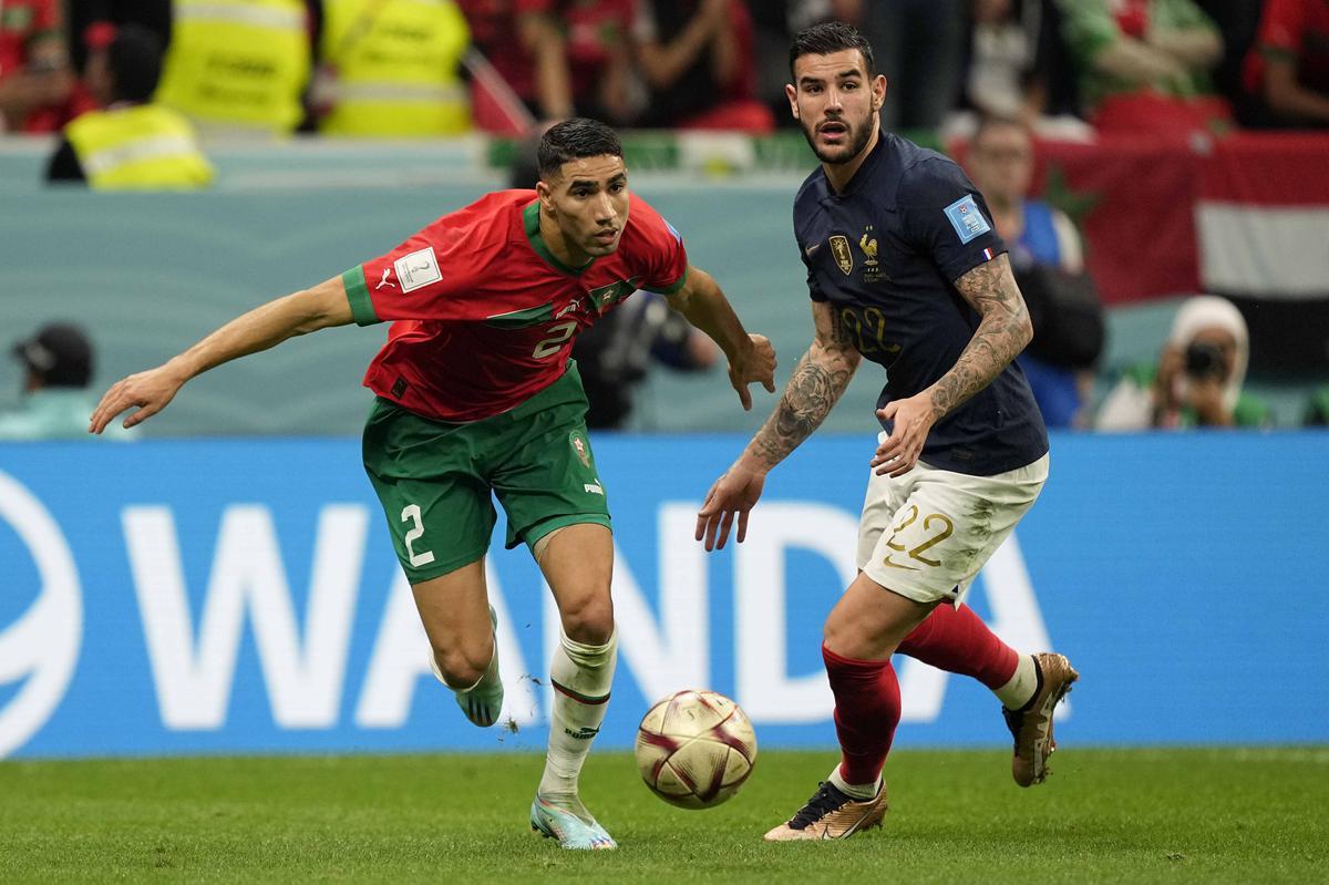 المغرب فرنسا أشرف حكيمي ثيو هيرنانديز