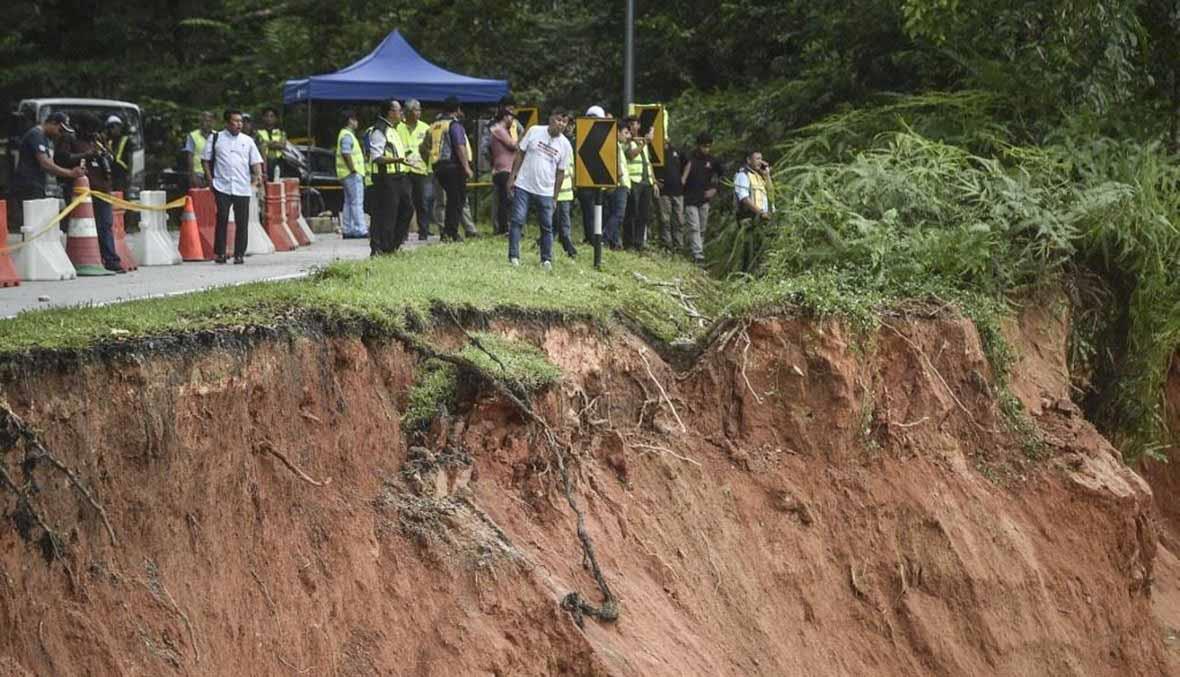 الانهيار الأرضي في ماليزيا