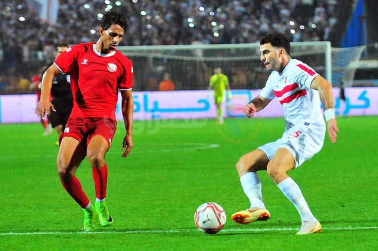 مباراة الزمالك وحرس الحدود 