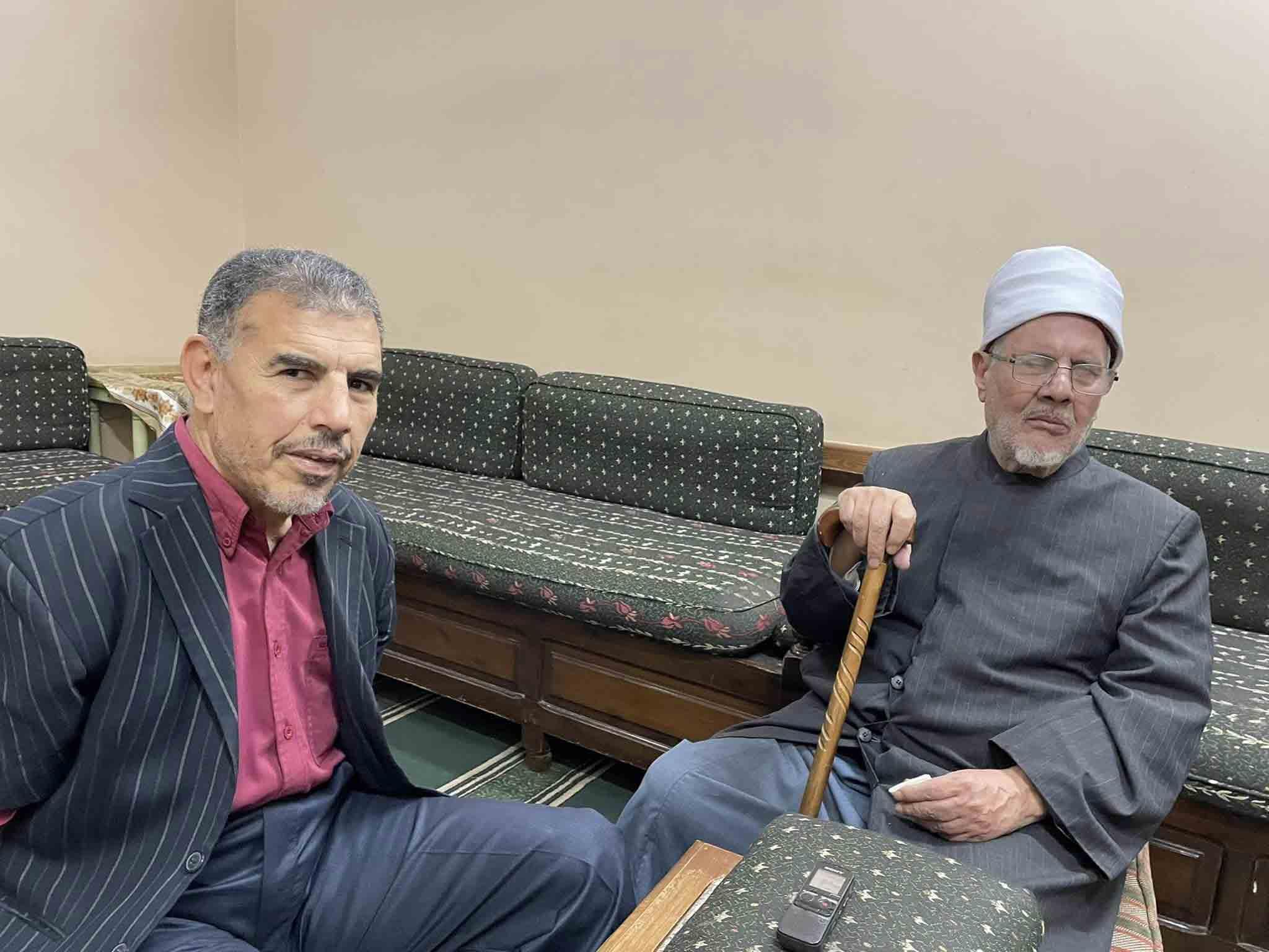 الدكتور رضا عبدالسلام والشيخ علي صالح الأزهري