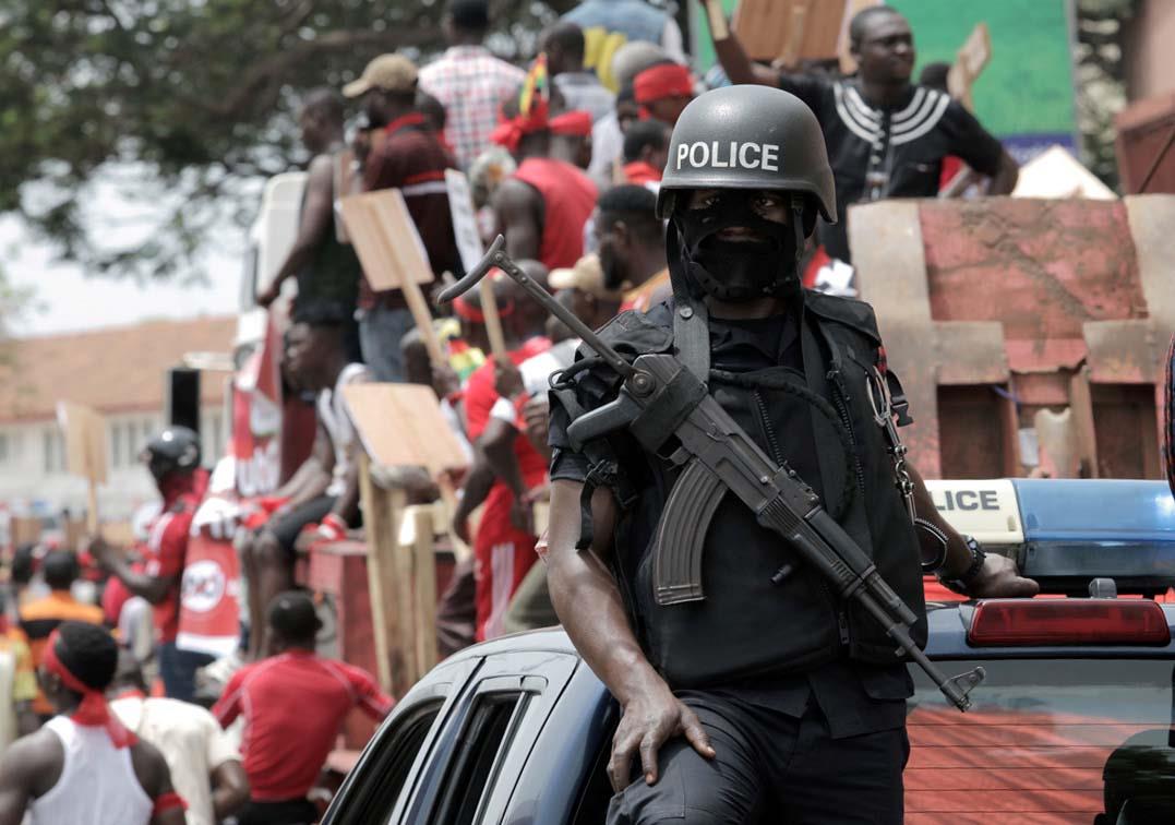 الشرطة في غانا