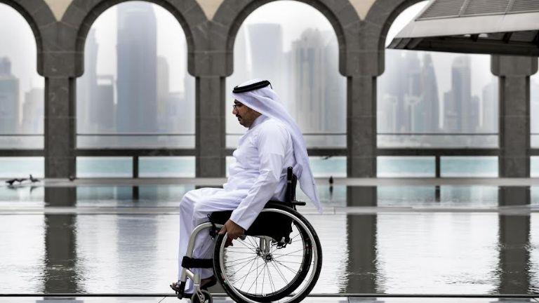 شخص من ذوي الاحتياجات الخاصة - قطر