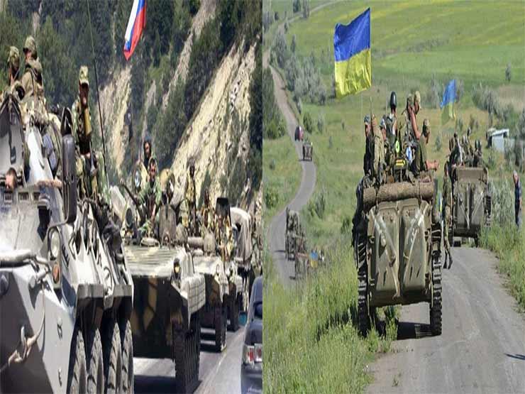 الجيشين الروسي والأوكراني