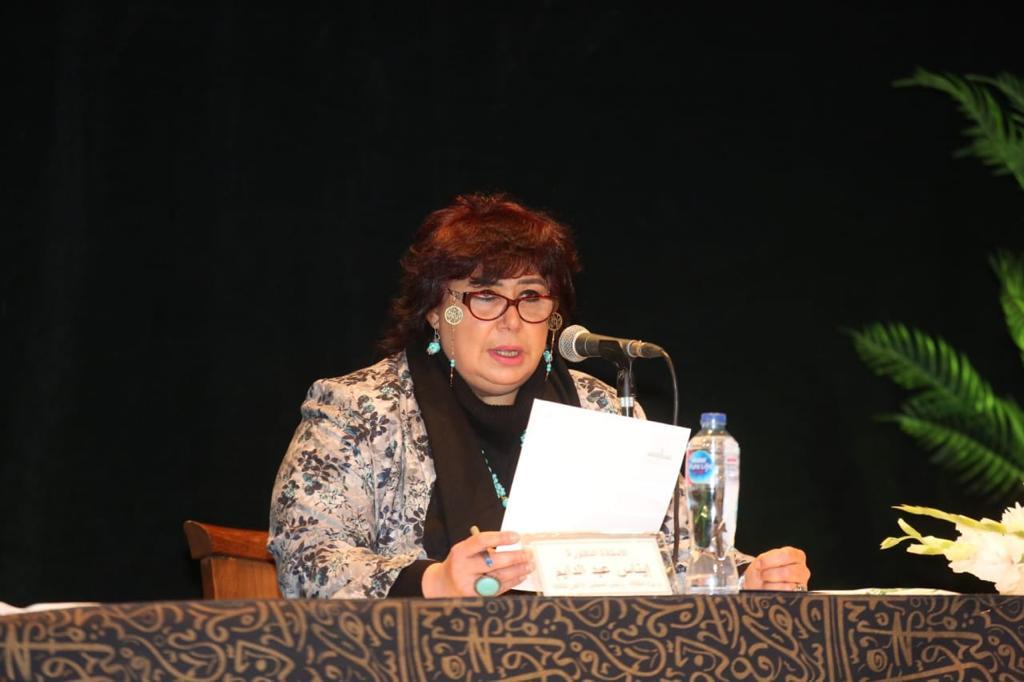 الدكتورة إيناس عبدالدايم وزيرة الثقافة 
