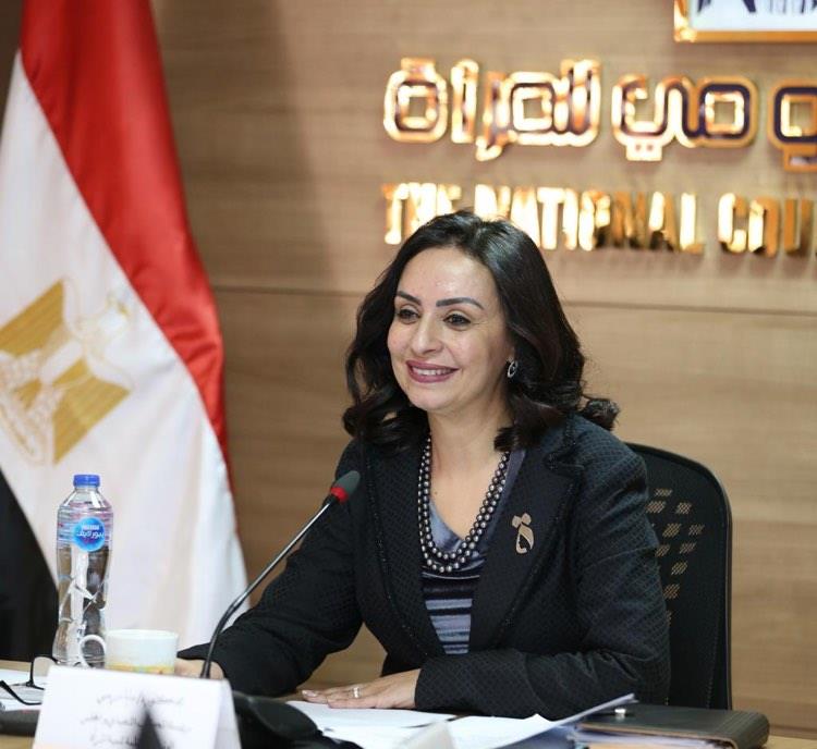 الدكتورة مايا مرسي رئيس المجلس القومي للمرأة      