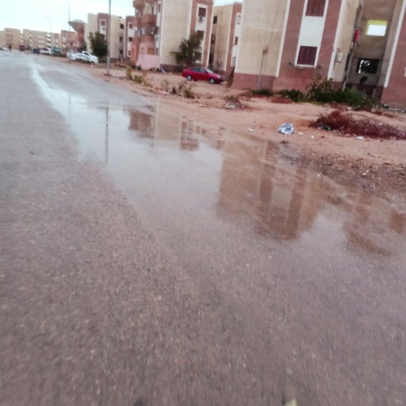 أمطار في شمال سيناء