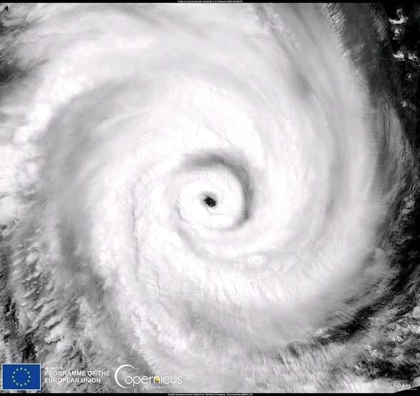إعصار "نورو"-أرشيفية                              