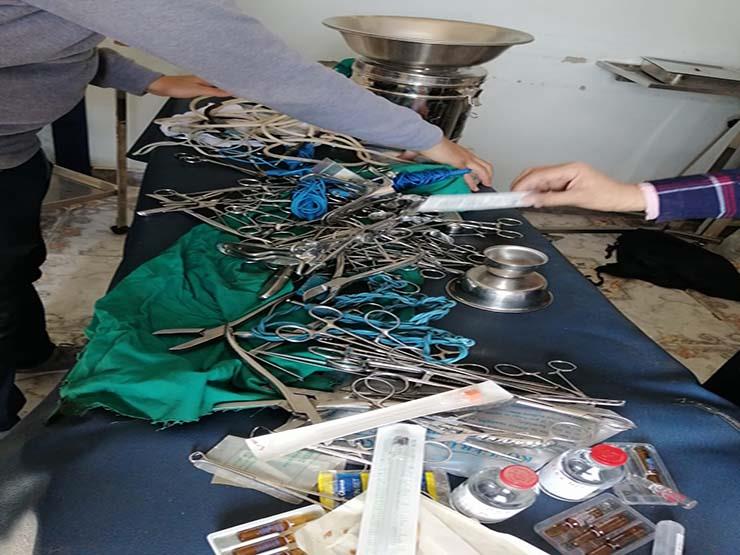 الأدوات المتهالكة التي جرى ضبطها (1)