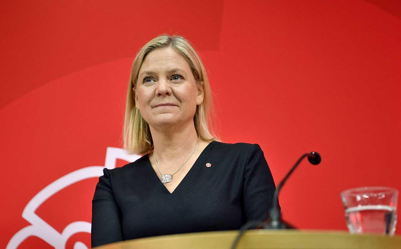 رئيسة وزراء السويد ماجدالينا أندرسون