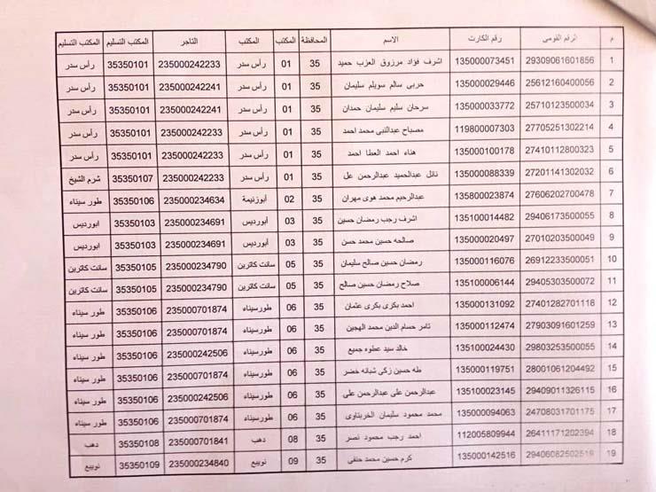 البطاقات الجديدة  (1)