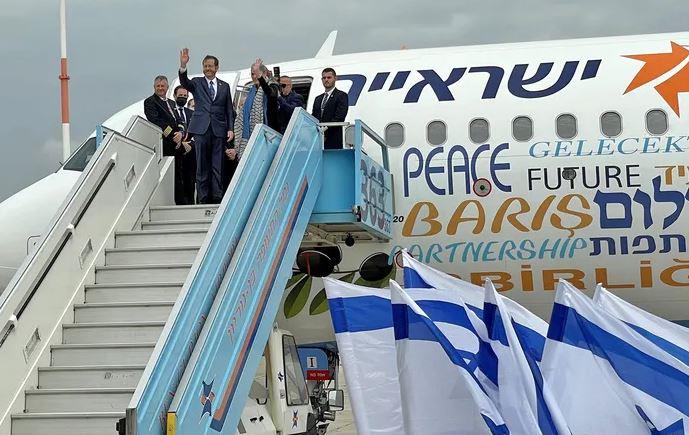 رئيس إسرائيل في تركيا