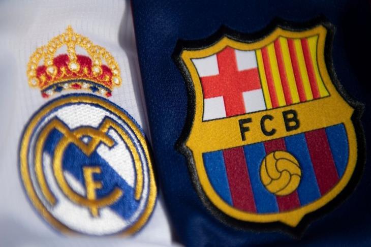 فريق ريال مدريد وبرشلونة