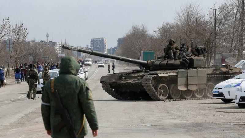 القصف الروسي المكثف منع المدنيين من مغادرة المدينة