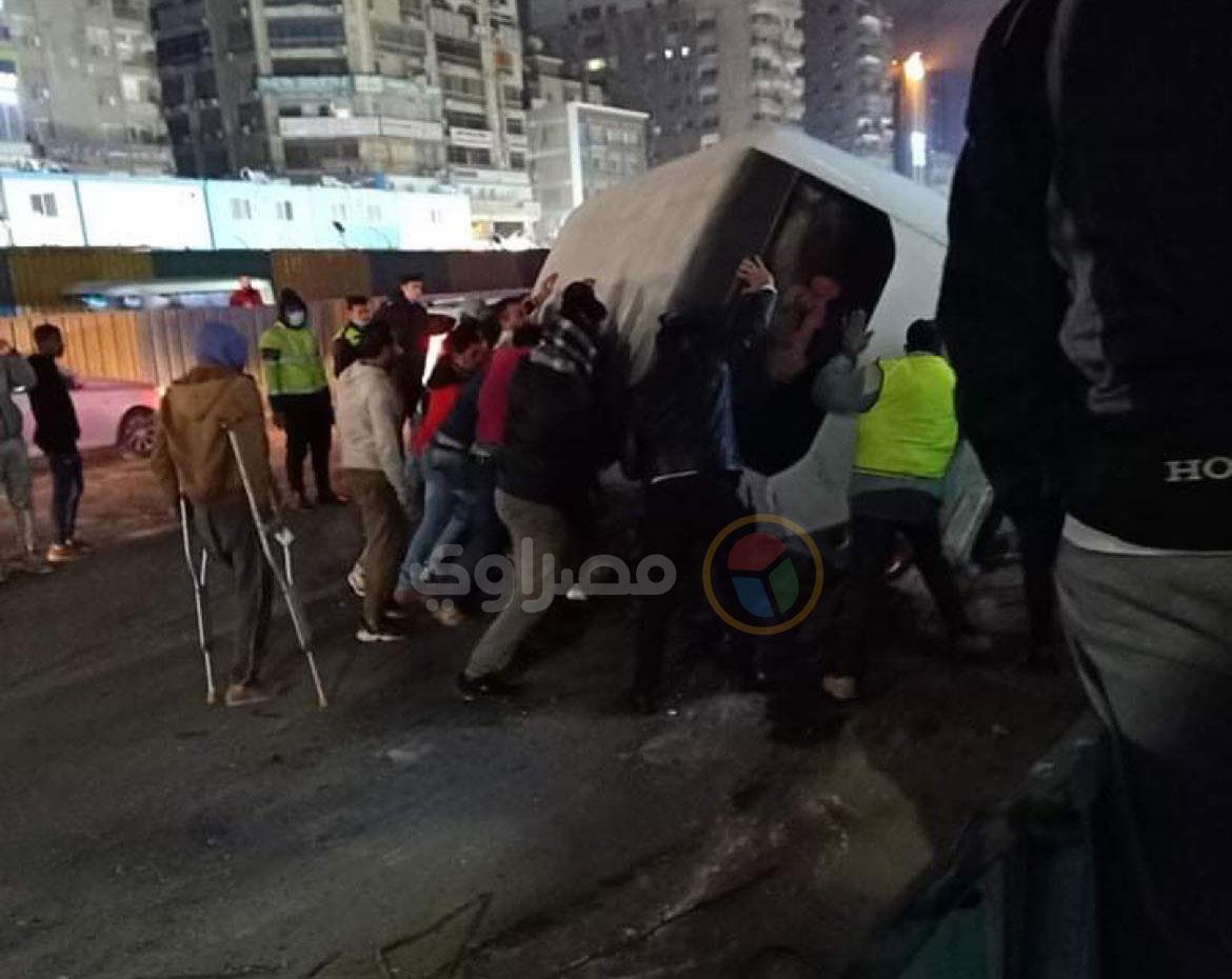 حادث مروري بالمهندسين