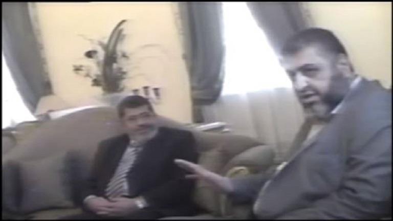  تسريب مقطع فيديو يجمع محمد مرسي وخيرت الشاطر