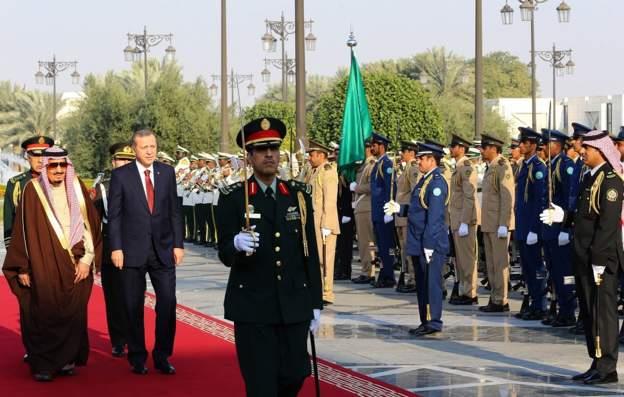 أردوغان في زيارة رسمية للسعودية