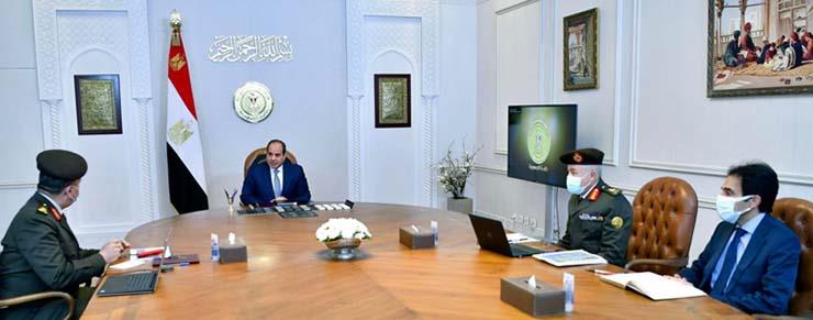 اجتمع السيد الرئيس عبد الفتاح السيسي اليوم مع اللو
