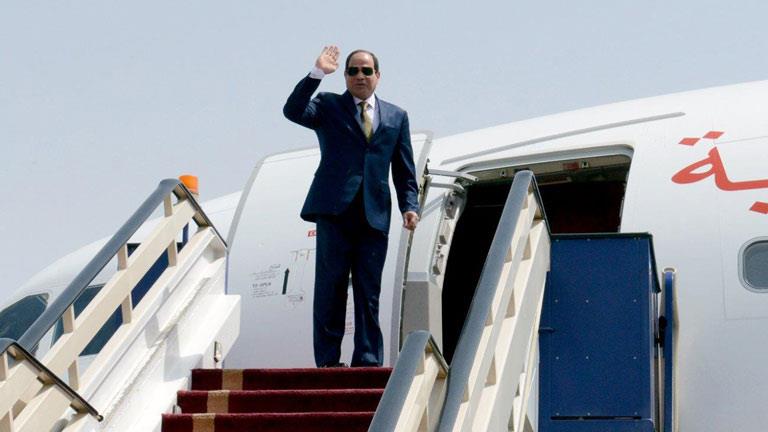 الرئيس السيسي يتوجه إلى أبوظبي لتقديم العزاء في وف