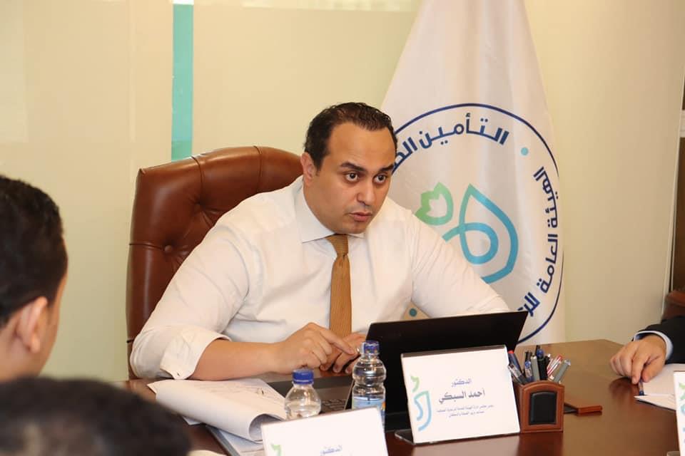 د أحمد السبكي رئيس الرعاية الصحية