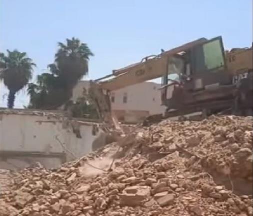إزالة مبنى الإصلاحية المجاور لمستشفى الرمد بالجيزة