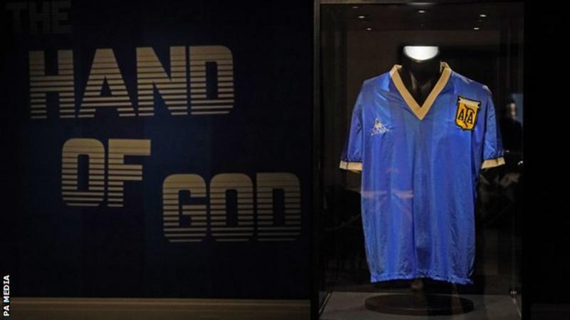قميص مارادونا في كأس العالم 1986