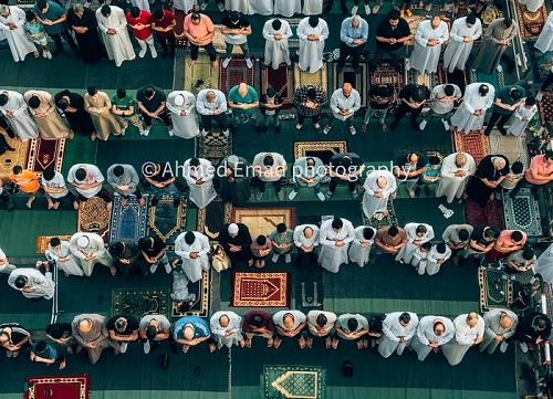 أجواء صلاة عيد الفطر المبارك في مسجد الصديق