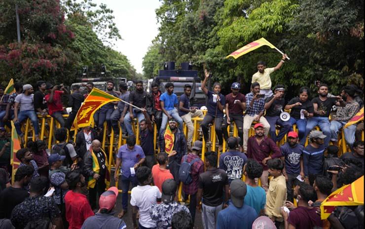 إعلان حالة الطوارئ في سريلانكا في خضم تزايد الاحتج