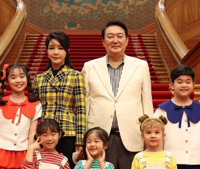 العائلة الرئاسية في كوريا الجنوبية