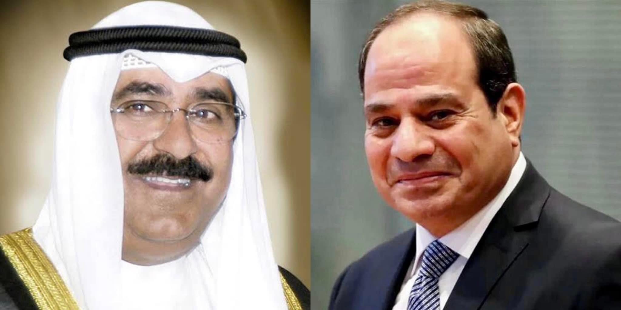 الرئيس السيسي يطمئن هاتفيا على ولي عهد دولة الكويت