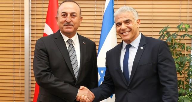 وزيرا الخارجية التركي والإسرائيلي