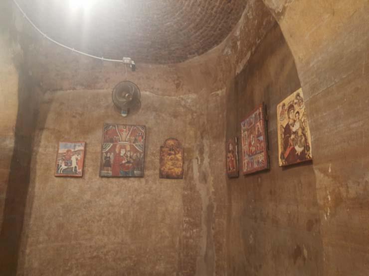 كشف اثري كنيسة القديسة العذراء مريم الأثرية