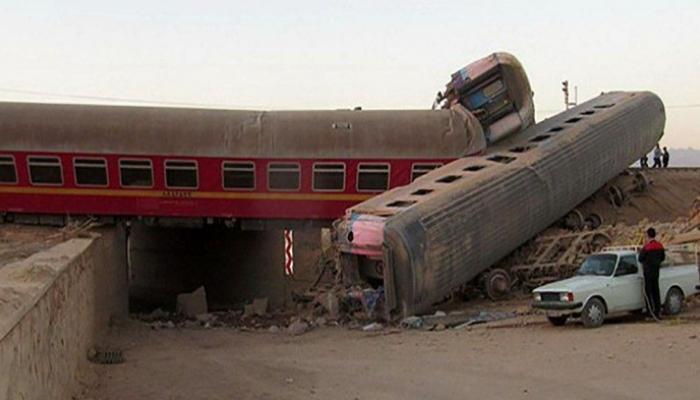 حادث قطار في إيران
