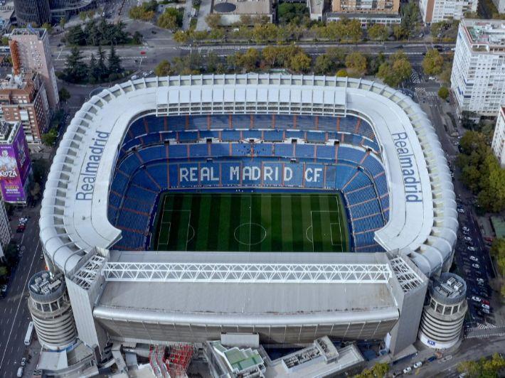 ملعب سانتياجو برنابيو الخاص بنادي ريال مدريد