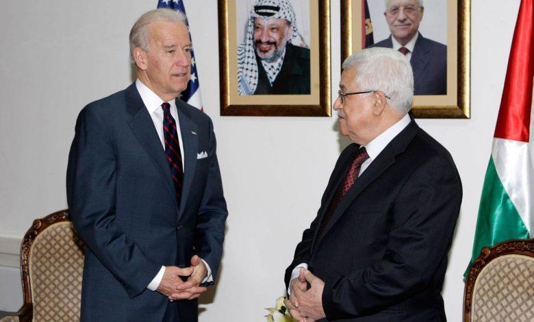  الرئيس الفلسطيني وبايدن في بيت لحم