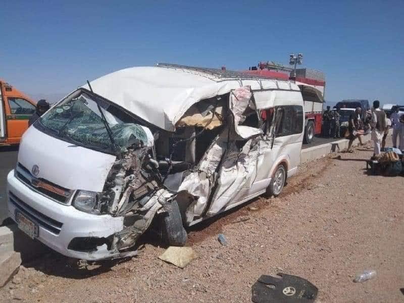 حادثين على الطريق الدولي بجنوب سيناء
