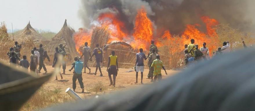 الاشتباكات بين المتمردين والجيش في جنوب السودان