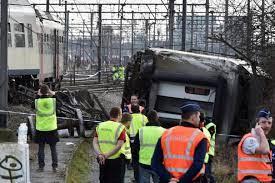 حادث قطار في بلجيكا ارشيفية