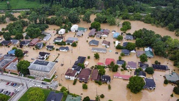 ارتفاع حصيلة الفيضانات في ولاية كنتاكي الأمريكية