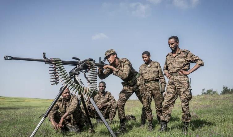 القوات الأثيوبية