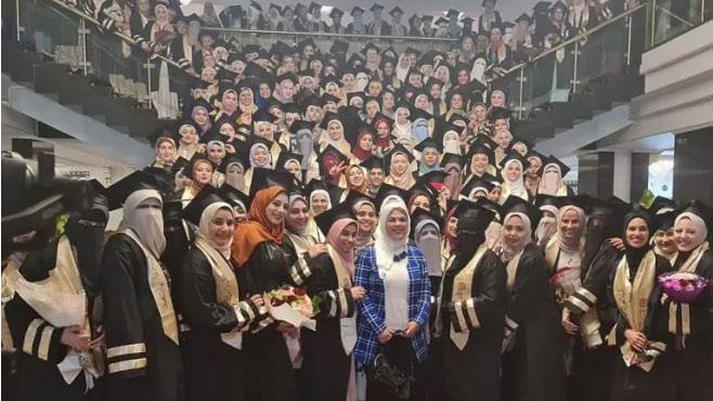 حفل تخرج طالبات كلية الطب جامعة الأزهر