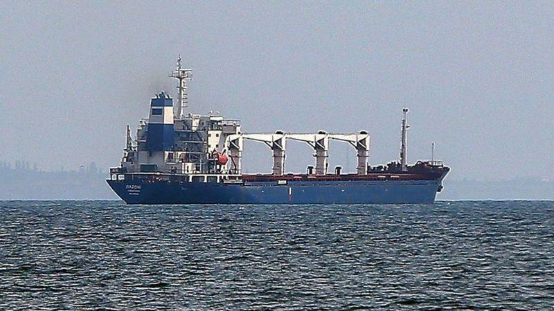 سفينة محملة بالقمح من مرفأ أوكراني متجهة إلى مصر
