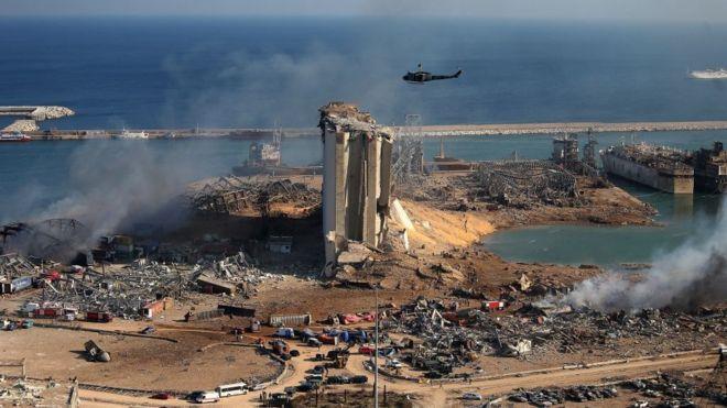 انفجار الميناء بيروت