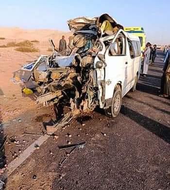 حادث الصحراوي الغربي سوهاج